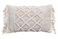 Διακοσμητικό Μαξιλάρι Atmosphera Macrame 30x50cm