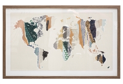 Κάδρο Atmosphera World 80x50cm