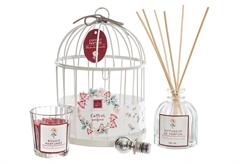 Gift Set Atmosphera Lola Κερί & Αρωματικό Χώρου σε 2 Σχέδια