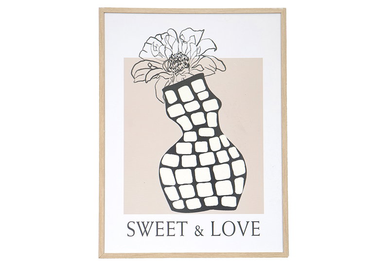 Κάδρο Eurolamp Sweet And Love 45x60cm