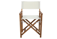 Καρέκλα Σκηνοθέτη Nattera Μ58xΠ50xΥ87cm Μπεζ