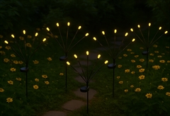 Ηλιακός Στύλος Firfly 6 LED