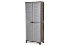 Ντουλάπα Πλαστική Δίφυλλη Ram Star Utility M68xΠ39xY171.5cm