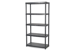 Ραφιέρα Πλαστική Ram Deluxe M91xΠ45.5xΥ185cm με 5 Ράφια