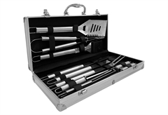 Σετ Εργαλεία BBQ Home&Camp 10τμχ & Δώρο Γάντι Σιλικόνης & Ποδιά