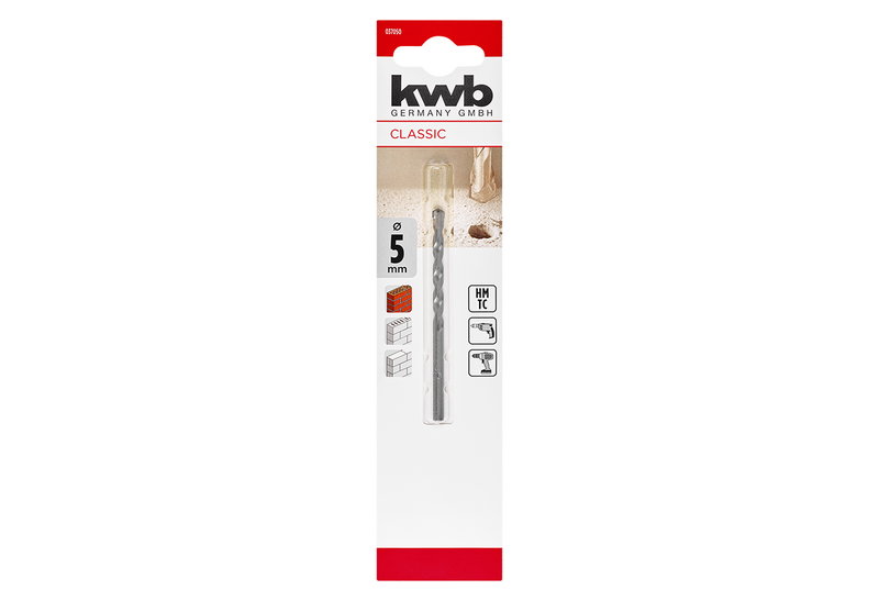 Τρυπάνι Πέτρας KWB 5mm