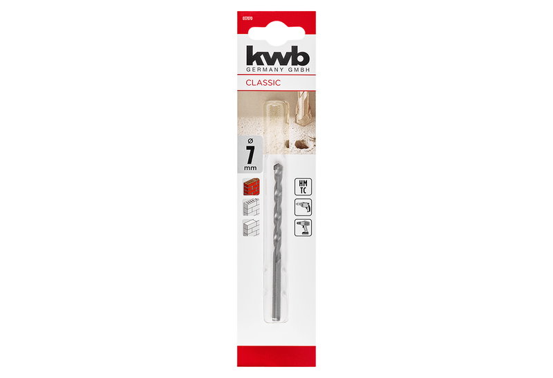 Τρυπάνι Πέτρας KWB 7mm