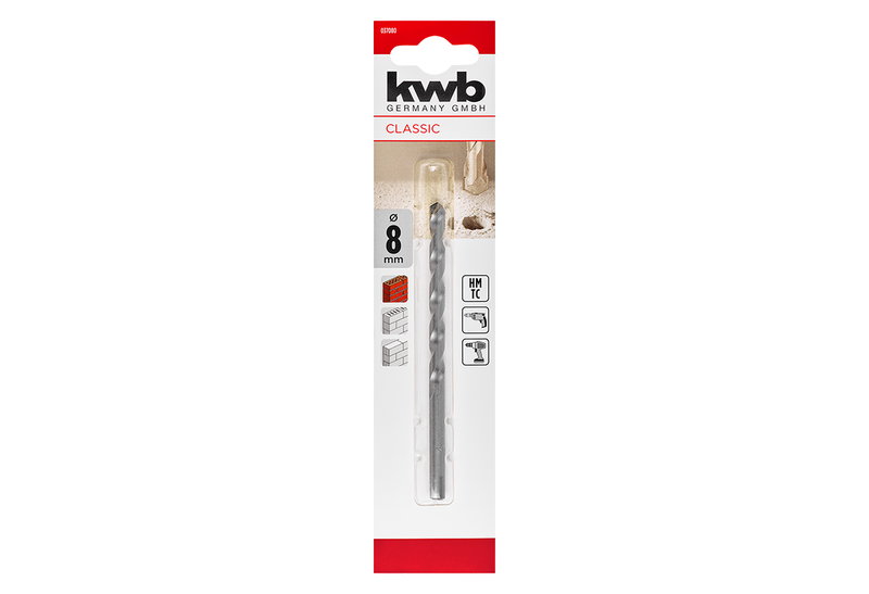 Τρυπάνι Πέτρας KWB 8mm