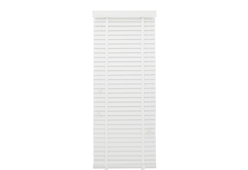 Περσίδα Ξύλινη Homefit Faux Wood 180x60cm Λευκό