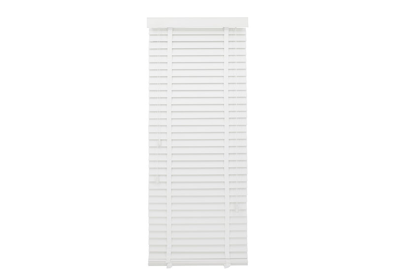 Περσίδα Ξύλινη Homefit Faux Wood 180x100cm Λευκό