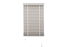 Περσίδα Ξύλινη Homefit Faux Wood 180x60cm Γκρι