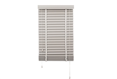 Στόρι Σκίασης Ξύλινο Homefit Faux Wood 180x100cm Γκρι