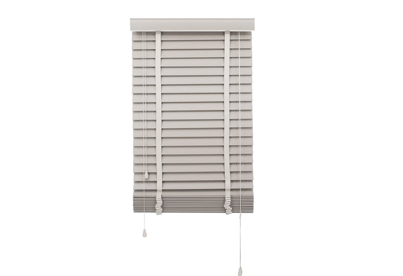 Περσίδα Ξύλινη Homefit Faux Wood 180x100cm Γκρι