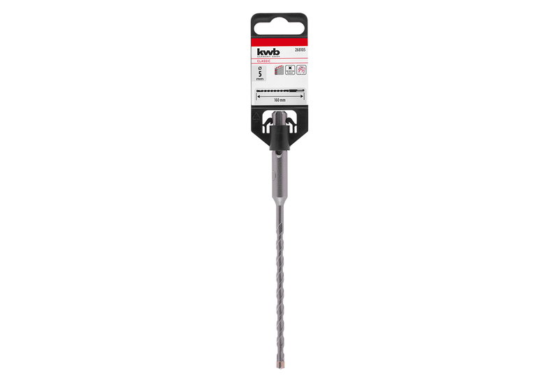 Τρυπάνι SDS Plus KWB Dual Helix 5x160mm Τετράκοπο