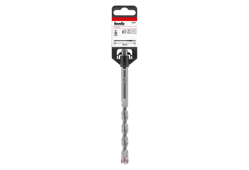 Τρυπάνι SDS Plus KWB Dual Helix 12x160mm Τετράκοπο