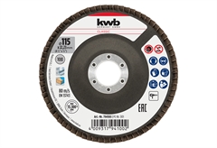 Δίσκος με Φυλλαράκια KWB Corund Κ100 115mm
