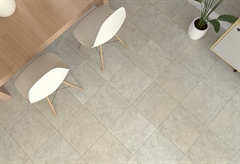 Πλακάκι Δαπέδου Κεραμικό Lander 42x42cm Γκρι