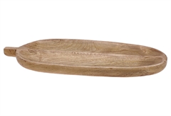 Διακοσμητικός Δίσκος Φύλλο 40x18cm