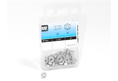 Σετ Παξιμάδια Γαλβανιζέ Amtech Μ5 25τμχ