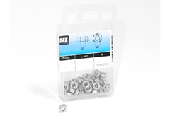 Σετ Παξιμάδια Γαλβανιζέ Amtech Μ10 5τμχ