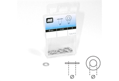 Σετ Ροδέλες Γαλβανιζέ Amtech Μ5 20τμχ