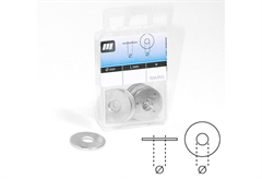 Σετ Ροδέλες Πλατιές Amtech Φ6x18mm 20τμχ