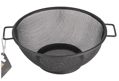 Σουρωτήρι Marva Home Premium Φ26cm Μαύρο