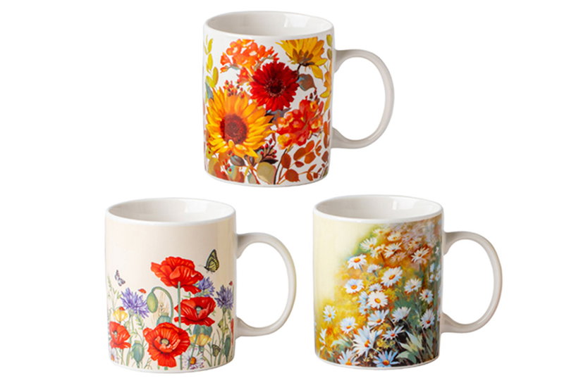 Κούπα Marva Home Spring 350ml σε 3 Σχέδια