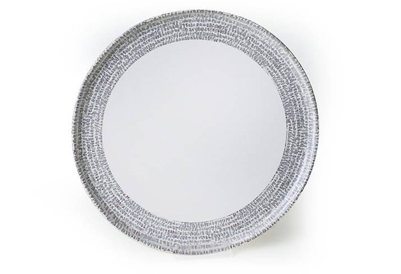 Πιάτο Φαγητού Marva Home Osaka Γκρι Φ28cm
