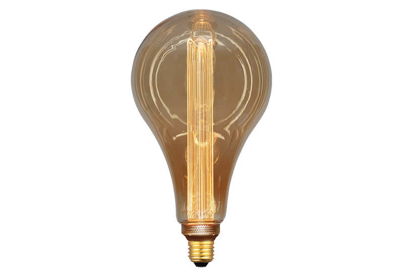 Λάμπα LED Διακοσμητική Αχλάδι P165 3.5W Ε27 Θερμό Λευκό
