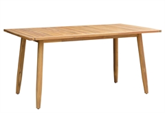 Τραπέζι Κήπου Nattera Rimini Μ160xΠ90xΥ75cm