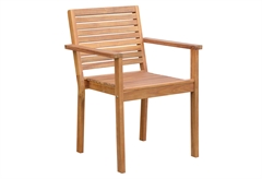 Πολυθρόνα Κήπου Nattera Rimini Μ57.5xΠ57.5xΥ84cm
