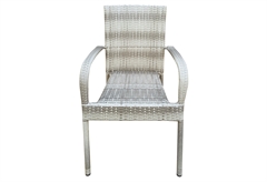 Πολυθρόνα Κήπου Nattera Salonica Μ55.5xΠ63xΥ95cm Μπεζ