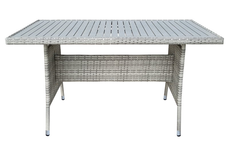 Τραπέζι Κήπου Nattera Salonica Μ140xΠ80xΥ75cm