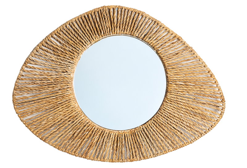 Καθρέπτης Τοίχου Seagrass 62x46cm Natural