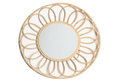 Καθρέπτης Τοίχου Rattan Φ60cm Φυσικό