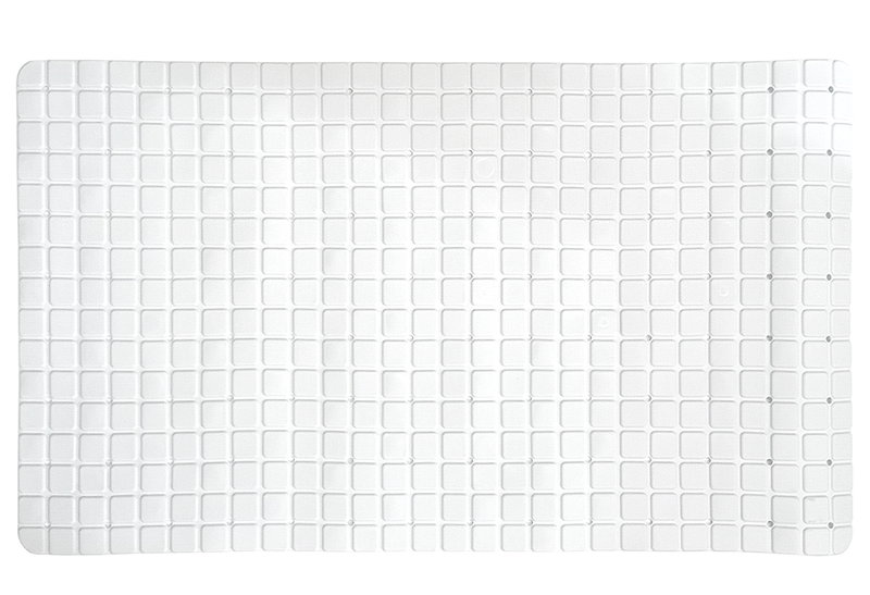 Αντιολισθητικό Πατάκι Μπανιέρας Ionion Mosaic 70x40cm Λευκό