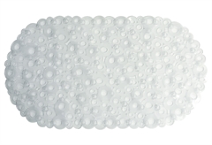 Αντιολισθητικό Μπανιέρας Ionion Circles 69x39cm Διάφανο