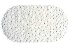 Αντιολισθητικό Μπανιέρας Ionion Circles 69x39cm Λευκό