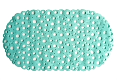 Αντιολισθητικό Μπανιέρας Ionion Circles 69x39cm Τυρκουάζ