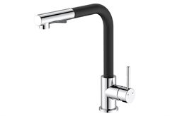 Μπαταρία Κουζίνας Idro-Bric Phoenix Μαύρη