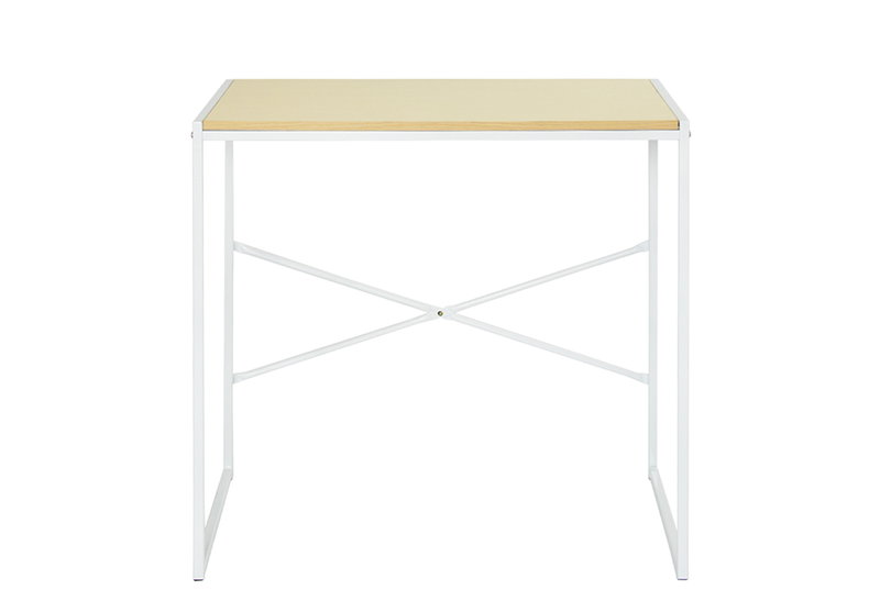 Γραφείο Homefit Zeta New Μ78xΠ46xΥ76cm Λευκό/Natural