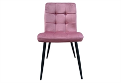 Καρέκλα Interium Quatro New M58xΠ45xY83cm Ροζ