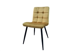 Καρέκλα Interium Quatro New M58xΠ45xY83cm Ώχρα
