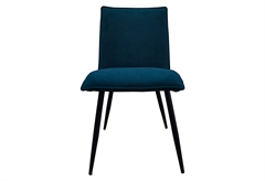 Καρέκλα Interium Vida New M57xΠ46.5xY84cm Πετρόλ