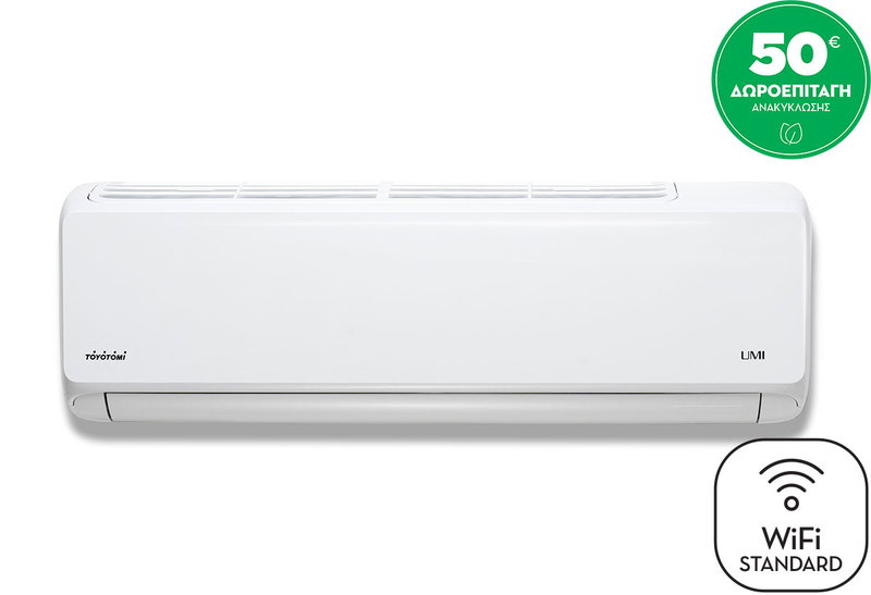 Toyotomi Umi UTN/UTG-09CH Κλιματιστικό Inverter 9000BTU