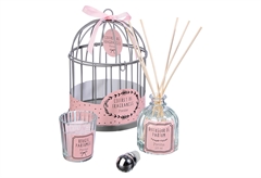 Gift Set Atmosphera Amor Κερί & Αρωματικό Χώρου σε 3 Σχέδια