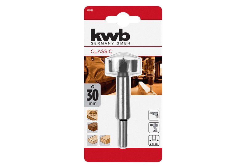 Ξυλοτρύπανο Μεντεσέ KWB 30mm