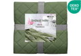 Κουβερλί Μονό Ionion Ultrasonic Olive Green 220x160cm