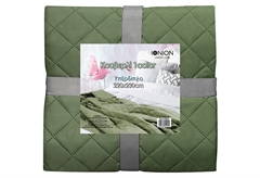 Ionion Ultrasonic Κουβερλί Διπλό 230x220cm Olive Green